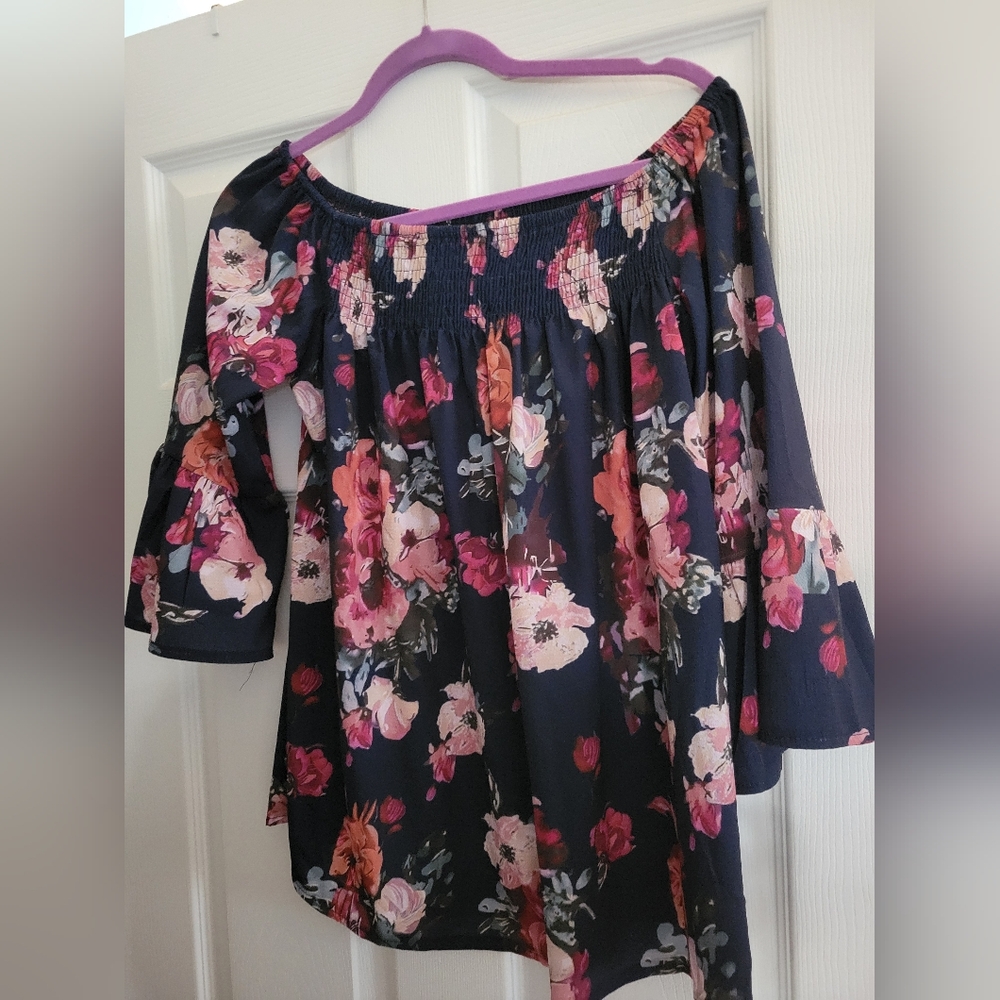 2 off the shoulder blouses